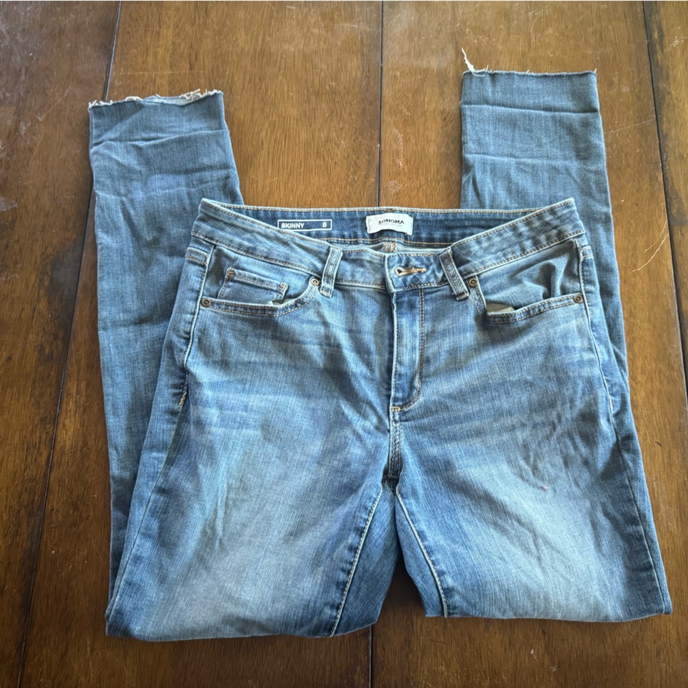 Sonoma Women's Skinny Jeans - Blue